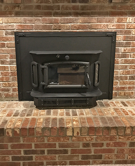 Update your home with a new wood-burning stove or insert