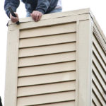 chimney chase cover repair