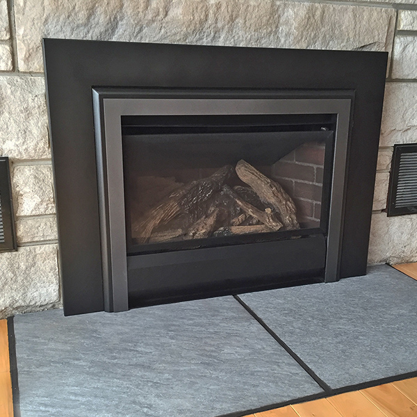 gas fireplace install in Zionsville IN
