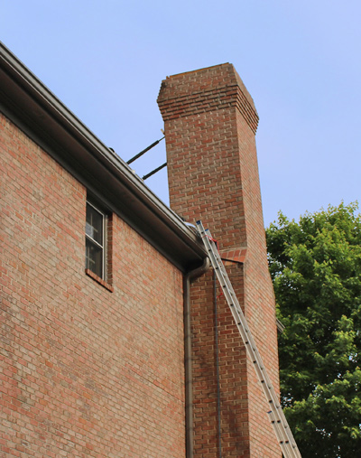 fixing leaning chimneys in fishers in