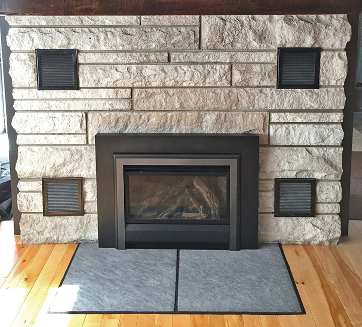 beautiful fireplace remodel in zionsville in