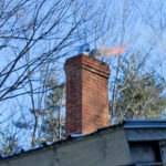 chimney fire started by lightning strike in indiana