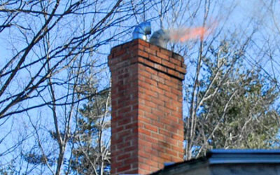 chimney fire started by lightning strike in indiana