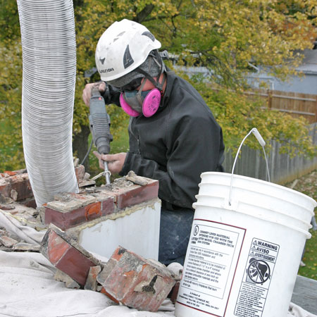 professional chimney repair in geist IN
