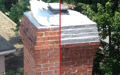 chimney crown damaged in Indiana