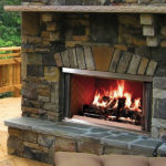outdoor fireplace install in Noblesville Indiana