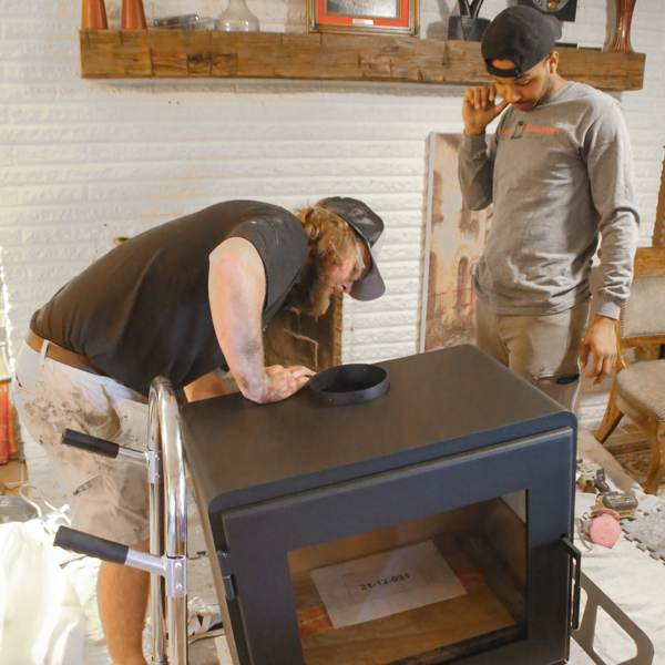 installation of stoves & fireplaces near geist in 