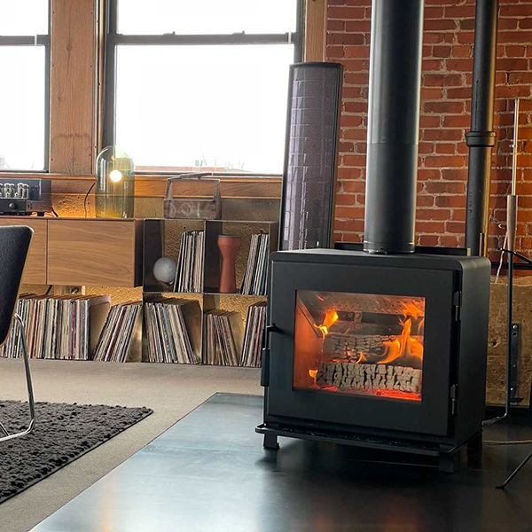 Modern Wood Stove Installation in Indianapolis, IN