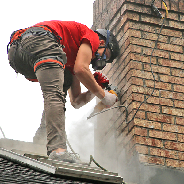 Chimney tuckpointing & waterproofing in Martinsville & Indianapolis IN