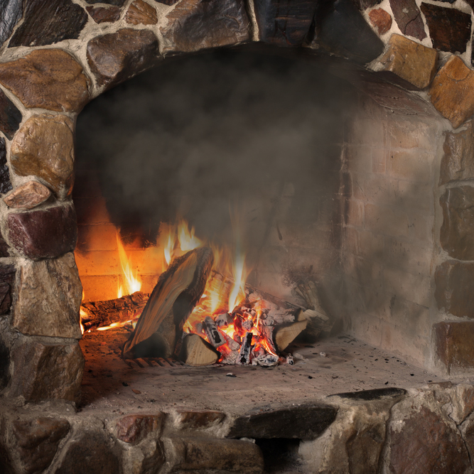 smokey fireplace chimney obstructions in Indianapolis IN