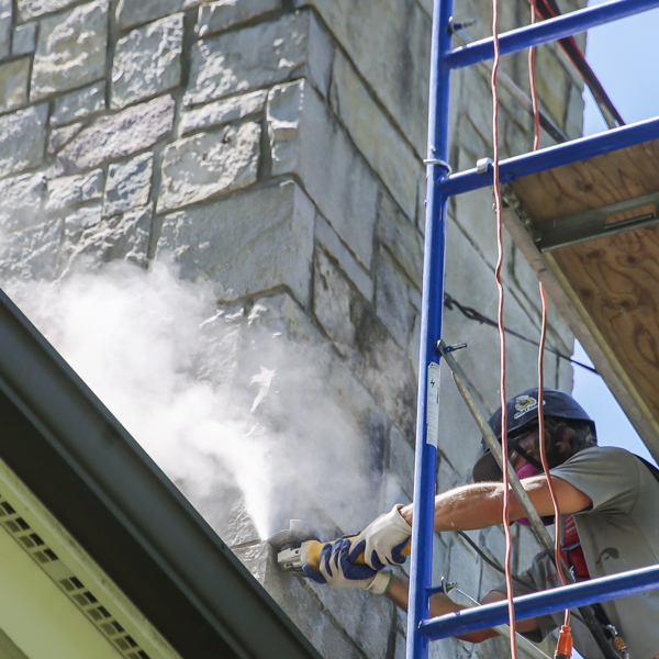 chimney repairs in Geist, Indiana
