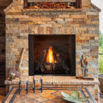 gas fireplace in Noblesville, Indiana