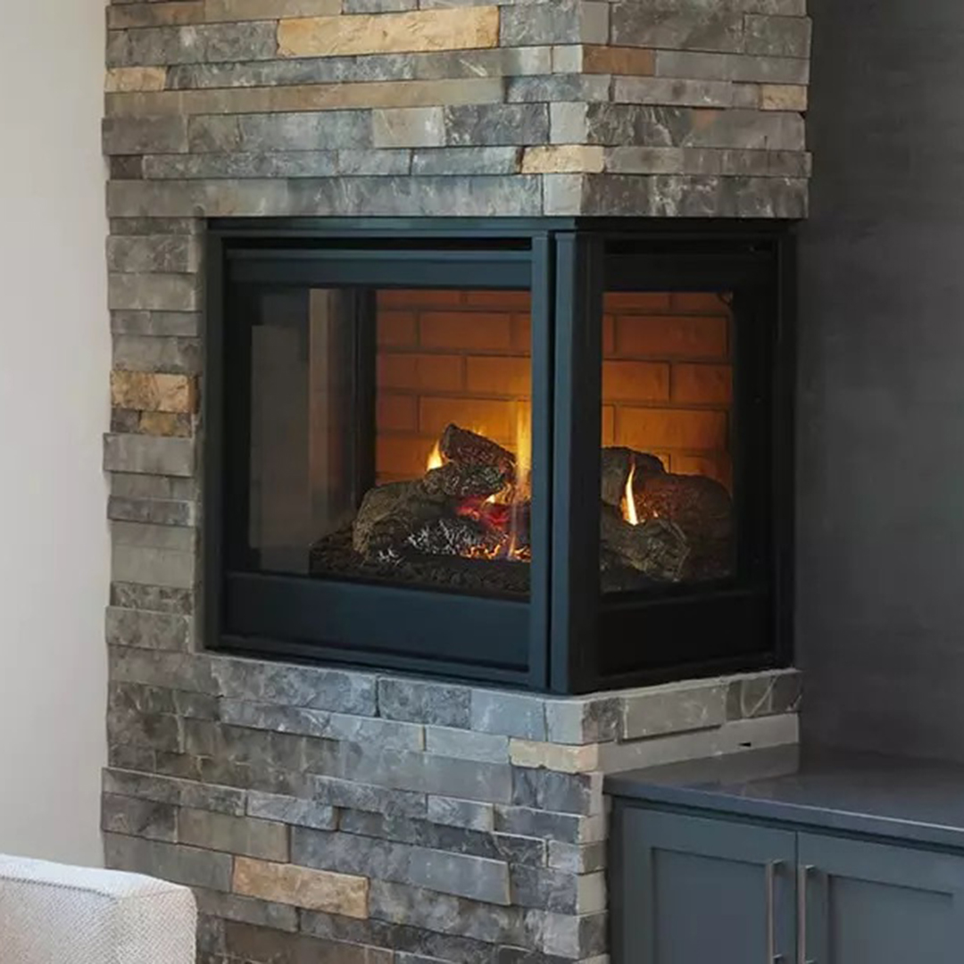 gas fireplace in Fishers Indiana