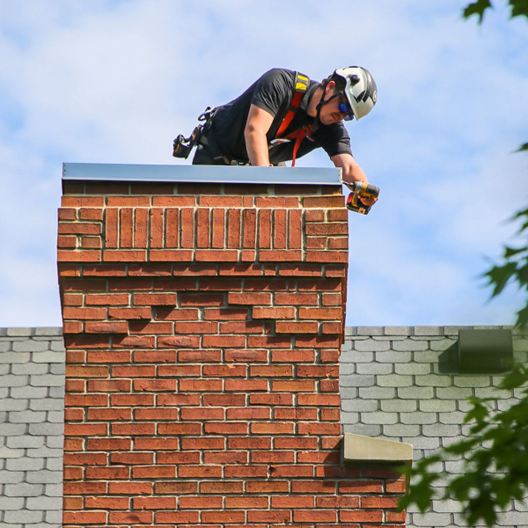 chimney cap, crown, and masonry repairs in Lafayette IN