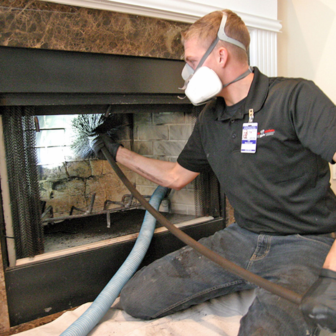 Professional chimney and fireplace cleaning in Geist, IN