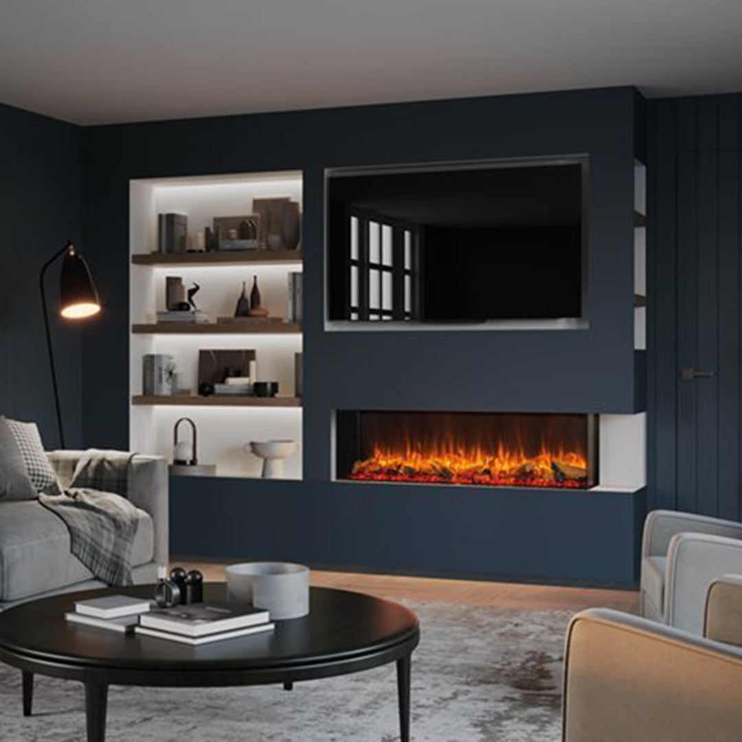 Installing easy to use electric fireplaces in Geist & Fishers, IN